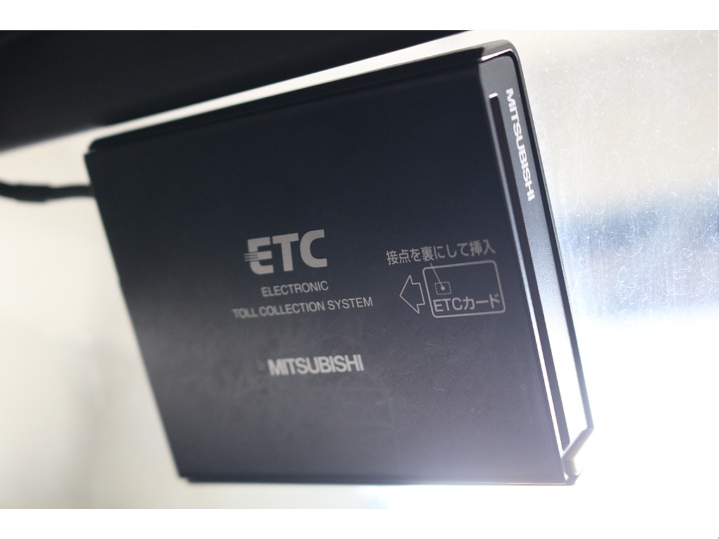 ETC機能付きなので高速道路の乗り降りも楽々◎