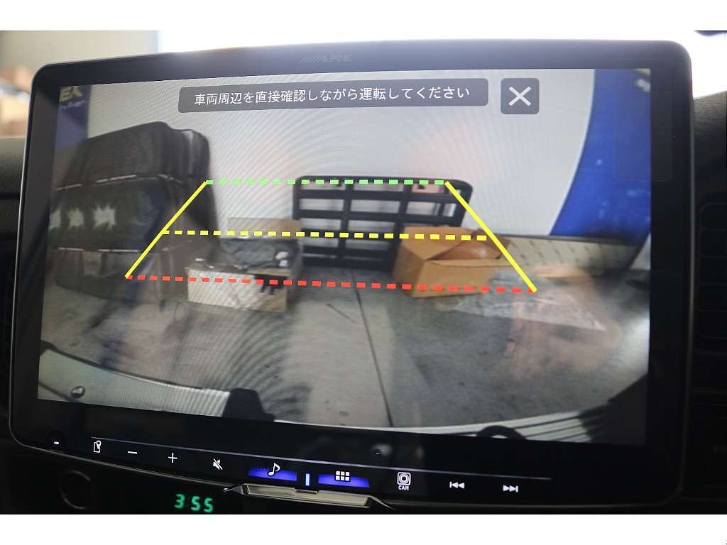 バックモニター付き