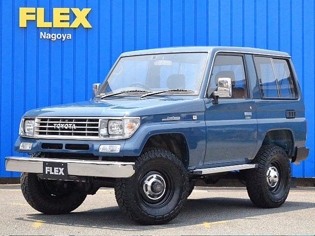 平成8年式　ランドクルーザープラド 3.0 SXワイド ディーゼルターボ 4WD ブルー全塗装済　ショートボディ　走行28万㎞車両のご紹介です♪