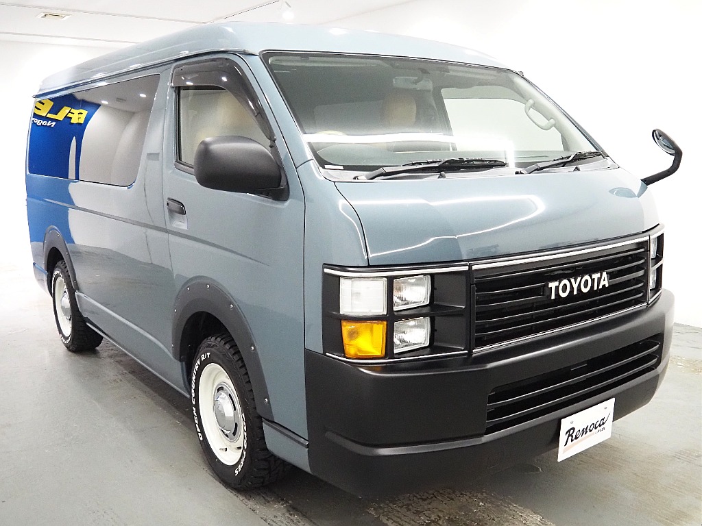 【H28年式/ワゴンGL/4WD/スタンダード配列】オールペイントアンヴィルグレー×Renocaフェイスチェンジ