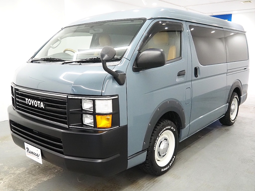 【H28年式/ワゴンGL/4WD/スタンダード配列】オールペイントアンヴィルグレー×Renocaフェイスチェンジ