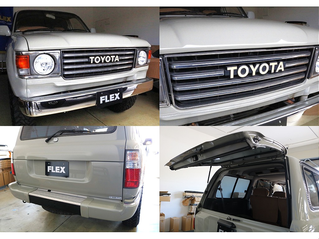 大人気のTOYOTAグリルです。ラゲッジは上下開きとなります。駐車スペースが広く取れない物件にお住まいのオーナー様や、少しの力で簡単に開閉可能なので、女性のオーナー様へのオススメポイントでもあります。