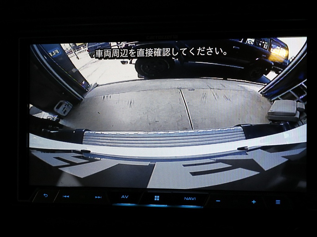 バックカメラ付き