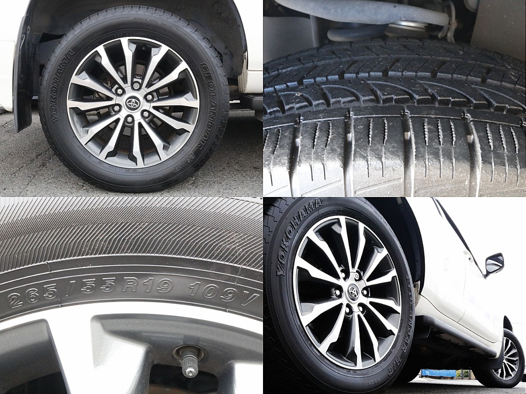 純正19インチAW×YOKOHAMAジオランダ―（265/55R19）