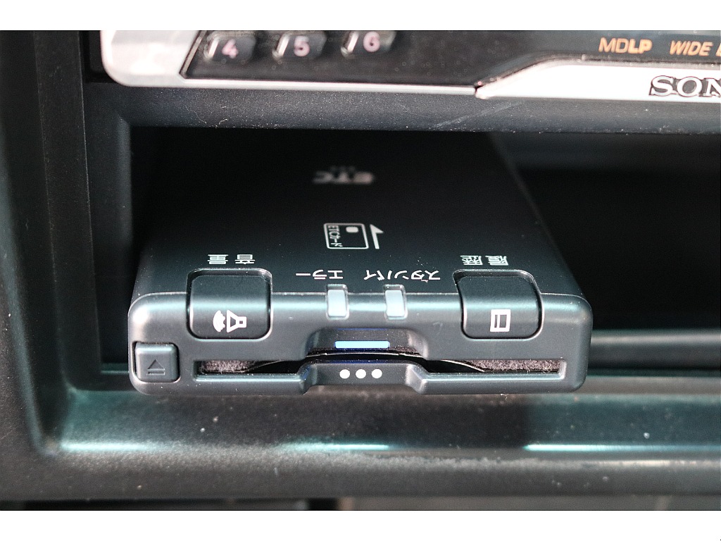 ETC機能付きなので高速道路の乗り降りも楽々◎