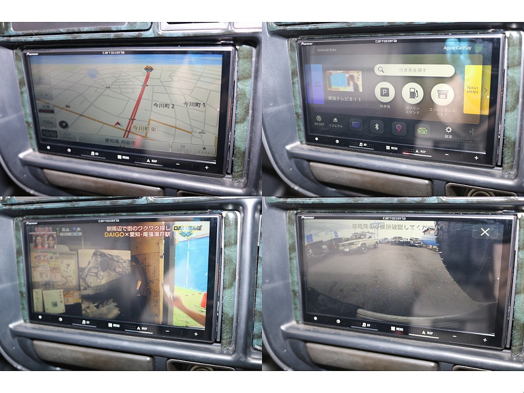 カロッツェリアナビをインストール！！バックカメラも付いていますので、バック駐車が苦手な方でも安心して駐車することが出来ますよ◎