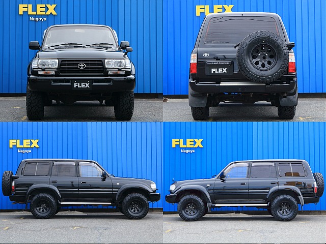 全長497ｃｍです。背面タイヤが付いているお車は、現代のモデルでは少なくなり、ＴＨＥ・ランクルって感じがして良いですね♪