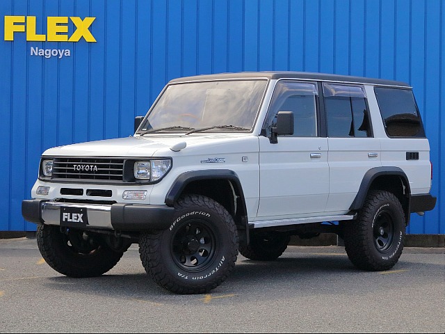 平成6年式　78プラドワイドディーゼルターボ車！！SXグレード！１ナンバー登録車　走行23.4万キロ　ジムライン16インチAW　2インチリフトUP車両のご紹介です！