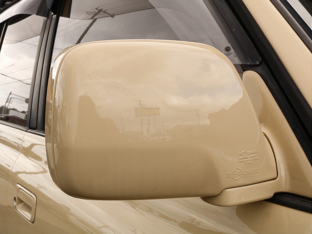 ＢＯＤＹと同カラーのサイドミラー