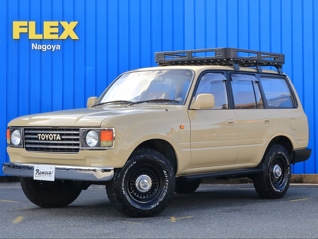Renoca　Wonder☆平成8年式　ランクル804.2 VXリミテッド ディーゼルターボ 4WD　丸目換装　サンドベージュ　DEANカルフォルニアAW車両のご紹介です！