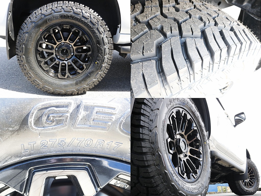 FLEXオリジナルAW【XELF02】×YOKOHAMAジオランダーX-AT（275/70R17）