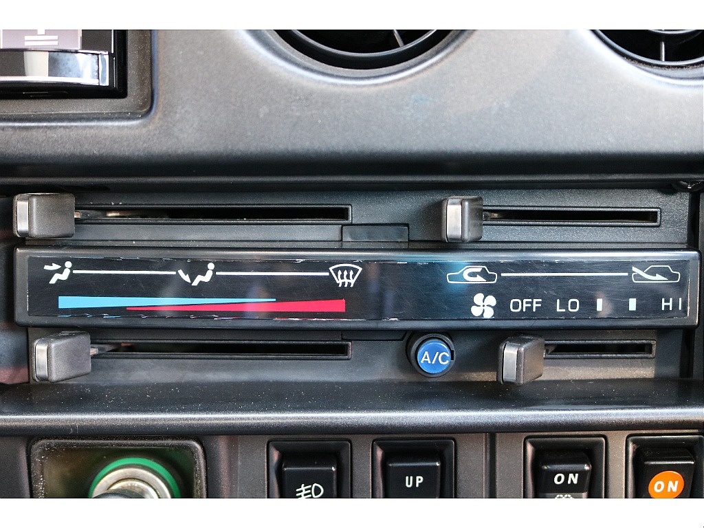 マニュアルエアコン！
