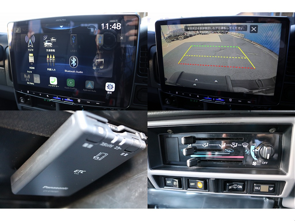 新品☆ALPINE DA 11インチをインストール！！Bluetooth接続、安心のバックカメラ、ETCも付いていますので、初期費用を抑えることができます！