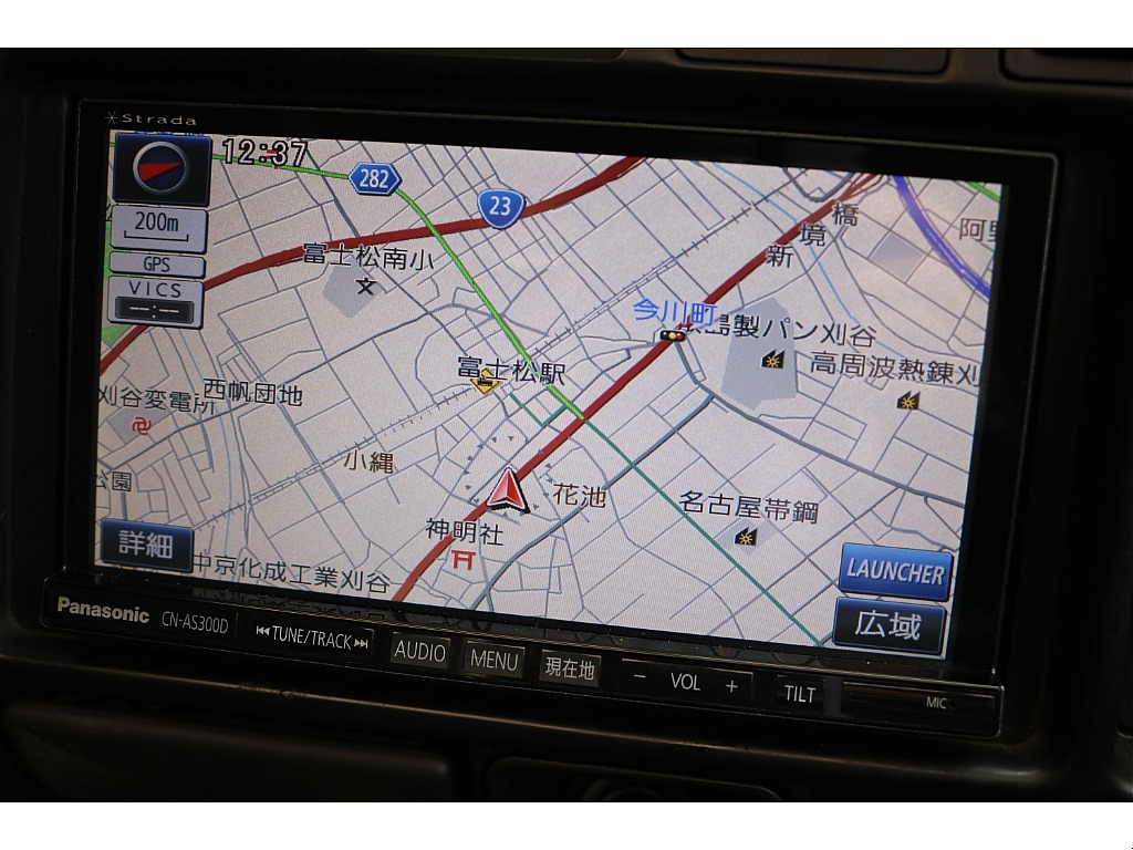 バックカメラ付きです。