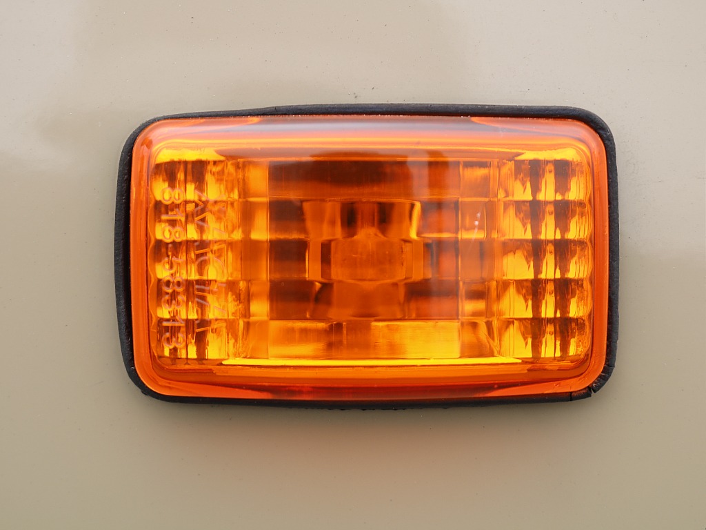 オレンジサイドマーカー！