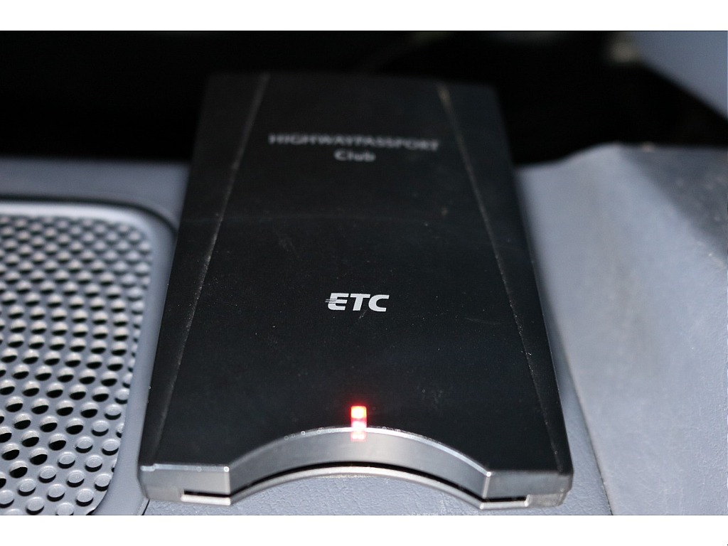 ETC機能付きなので高速道路の乗り降りも楽々◎