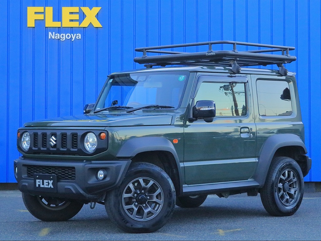 令和6年式　希少☆ジムニーシエラ 1.5 JC 4WD ジャングルグリーン！！走行2.2万キロ　ジムニーシエラ純正AW　車両のご紹介です！