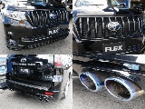 M's SPEEDフロントグリル・M's SPEEDフロントハーフスポイラー・M's SPEEDリアスポイラー・M's SPEED左右4本出しマフラー装備済み！