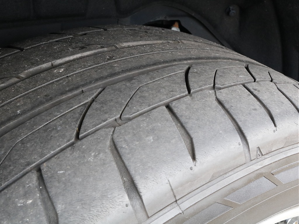 タイヤ溝！