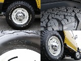 タイヤはDEANクロスカントリー×BFグッドリッチタイヤ（235/85R16）です。