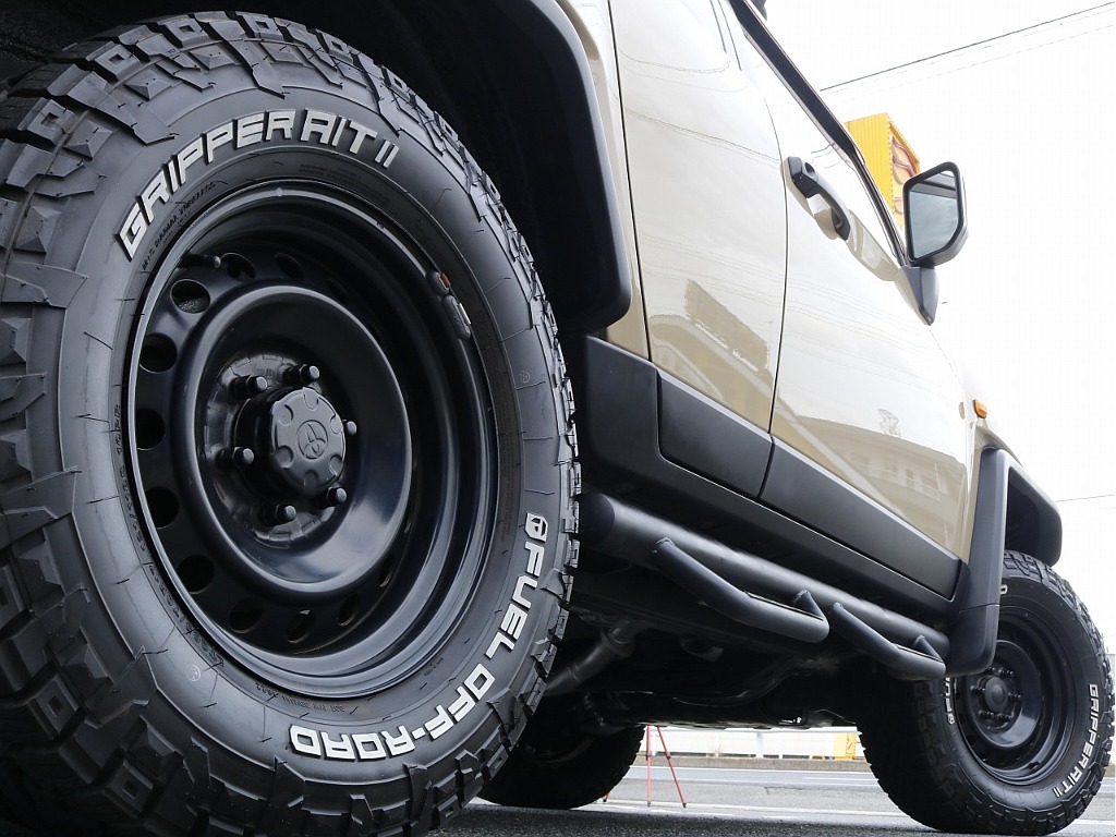 タイヤ・ホールので全体の印象がガラリと変わります！