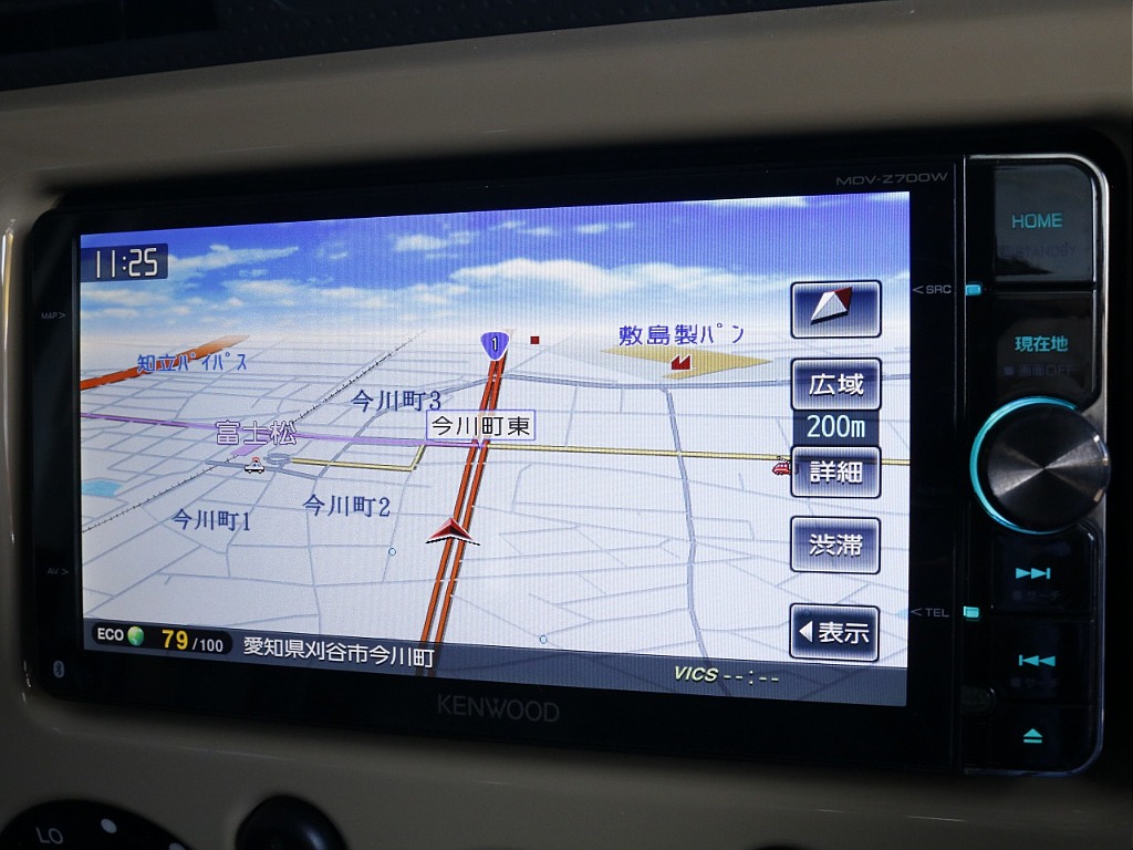 ＫＥＮＷＯＯＤナビをインストール済み！