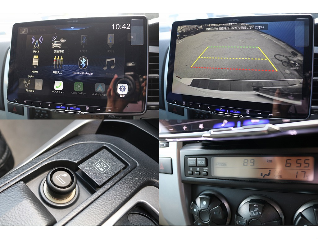 新品アルパイン11インチDAをインストール済！Bluetooth接続可能です。