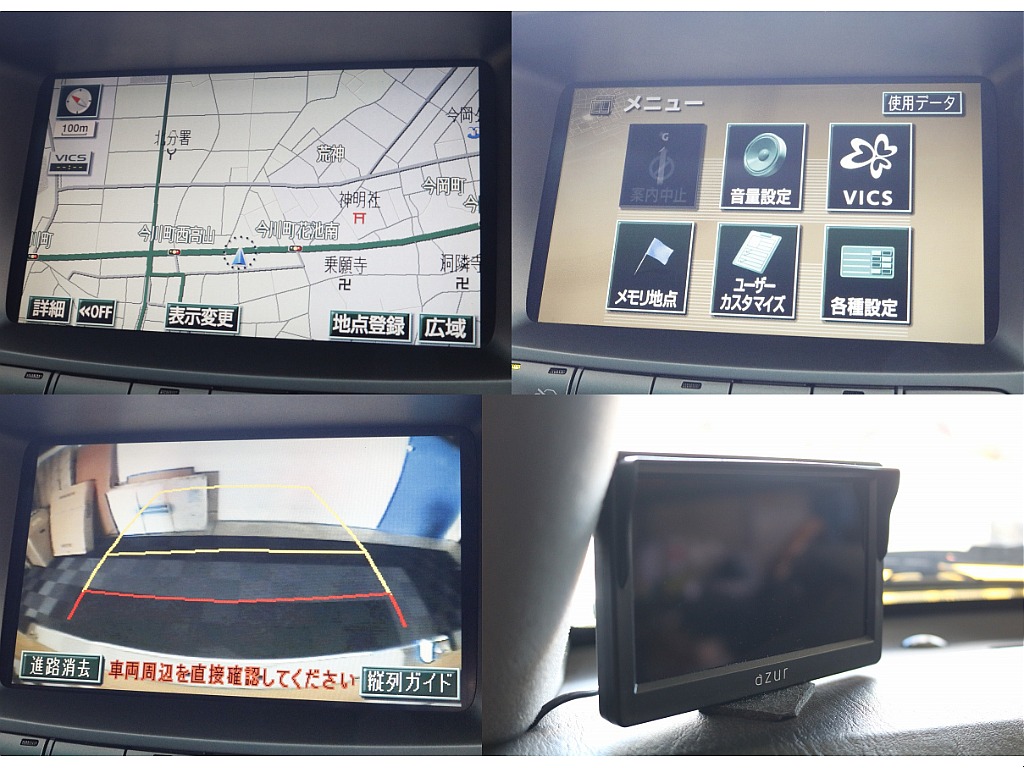 カーナビナビ付きとなります。最新のナビへの変更も可能です♪