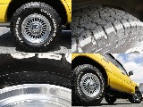 タイヤはDEANカリフォルニアAW×YOKOHAMAジオランダーAT4(235/85/16)となります。