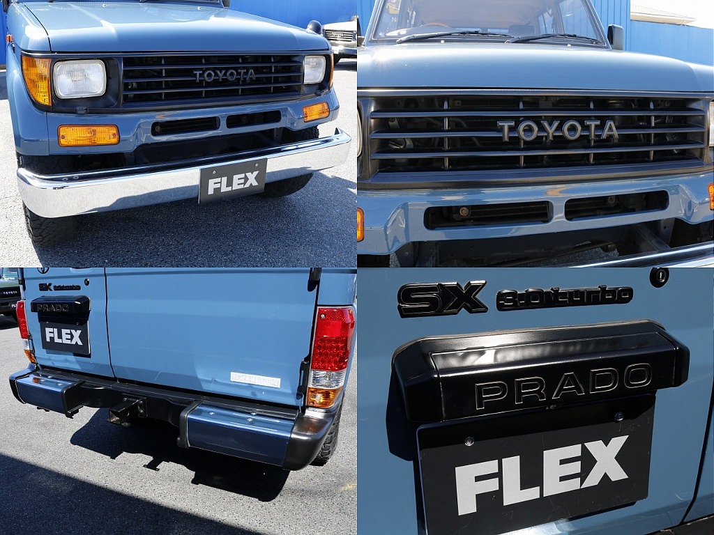 フロントバンパー、リアバンパー共に御覧の通りです