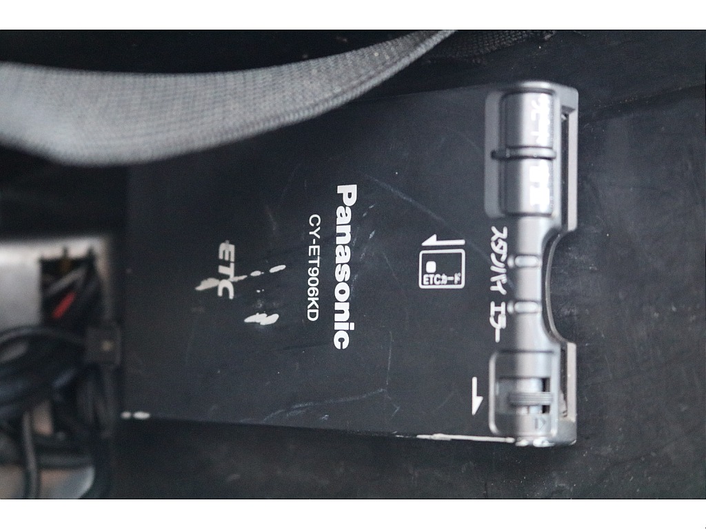 ETC機能付きなので高速道路の乗り降りも楽々◎