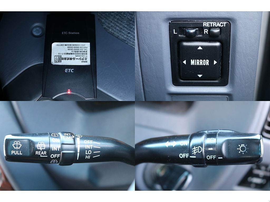 ETC付いてます！高速の乗り降りがスムーズに♪スマートインターも利用でき、安心ですね！