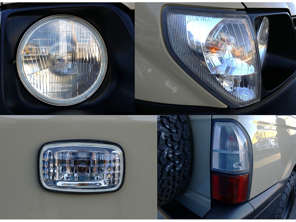 丸目換装のお車となります。灯火類は御覧の通りです☆