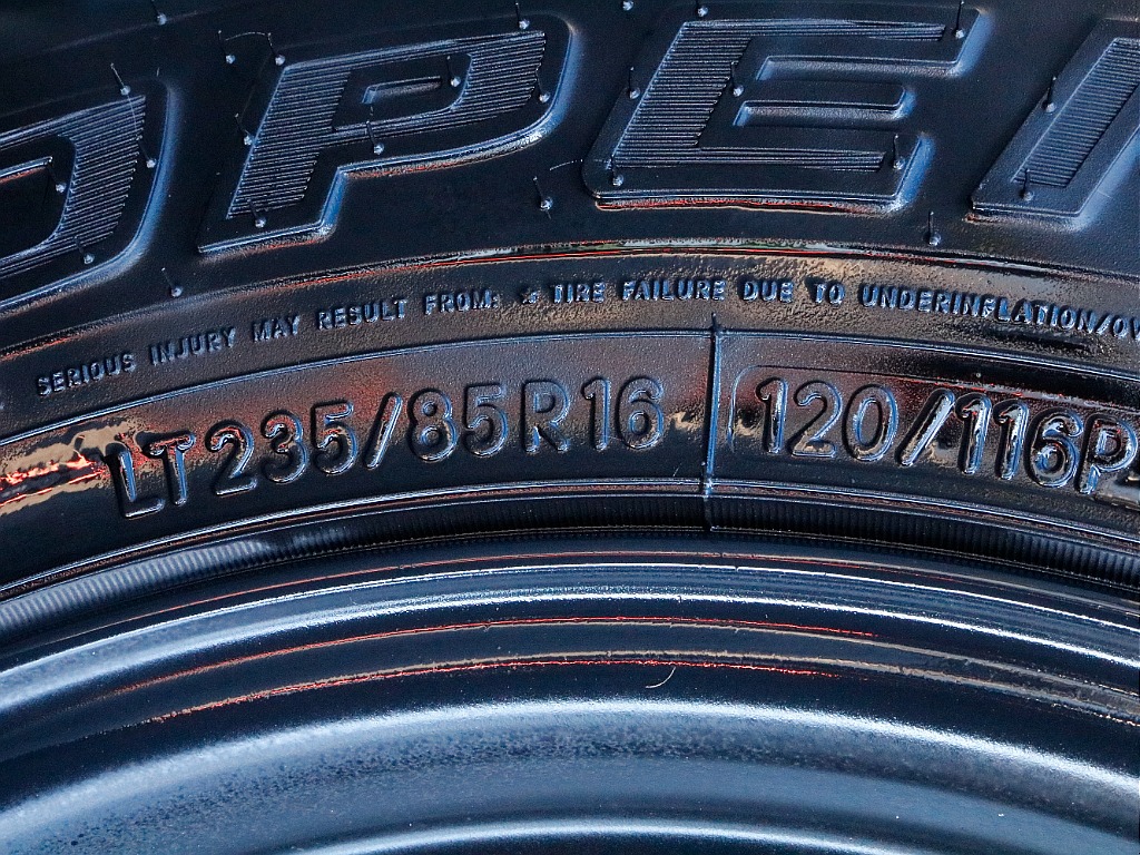 タイヤはオープンカントリー（235/85/16）