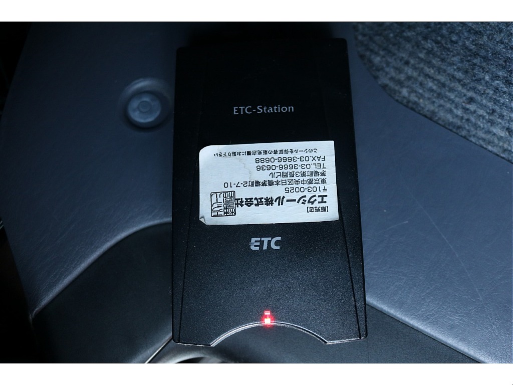 ETC機能付きなので高速道路の乗り降りも楽々◎