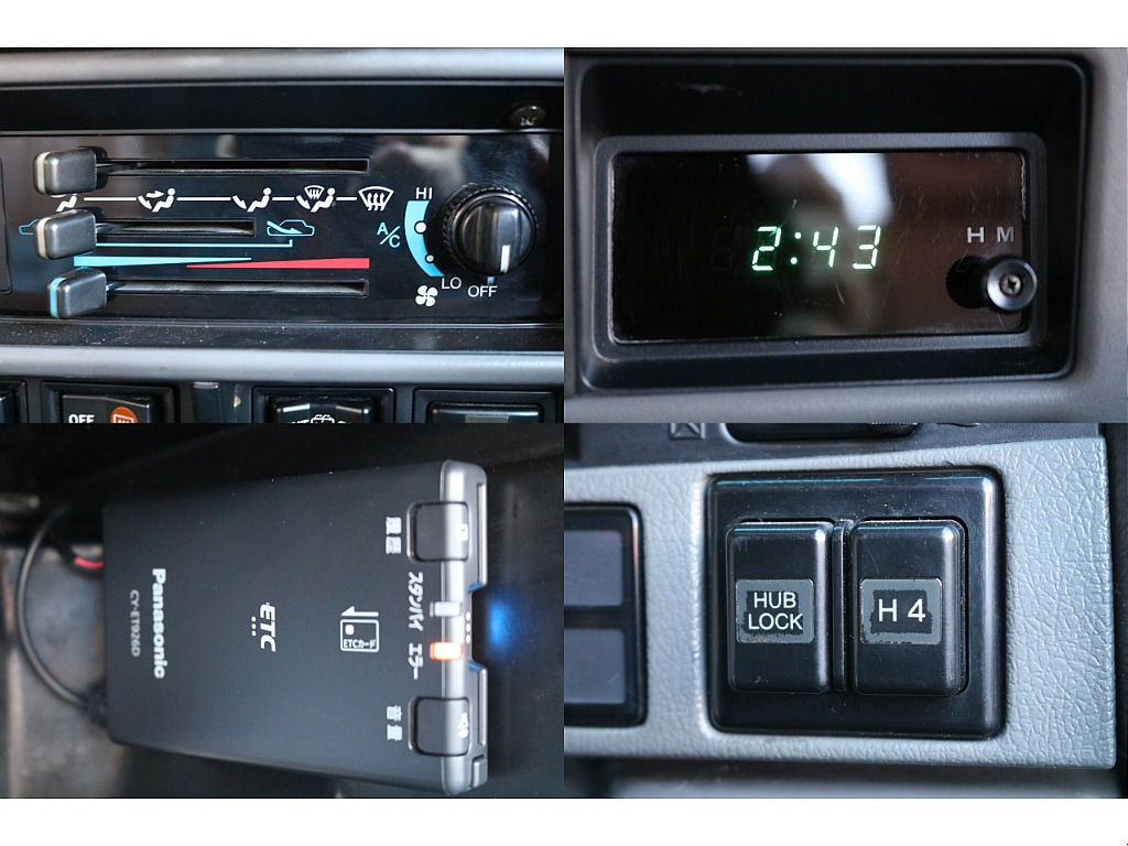 ETC付いてます！高速の乗り降りがスムーズに♪スマートインターも利用でき、安心ですね！