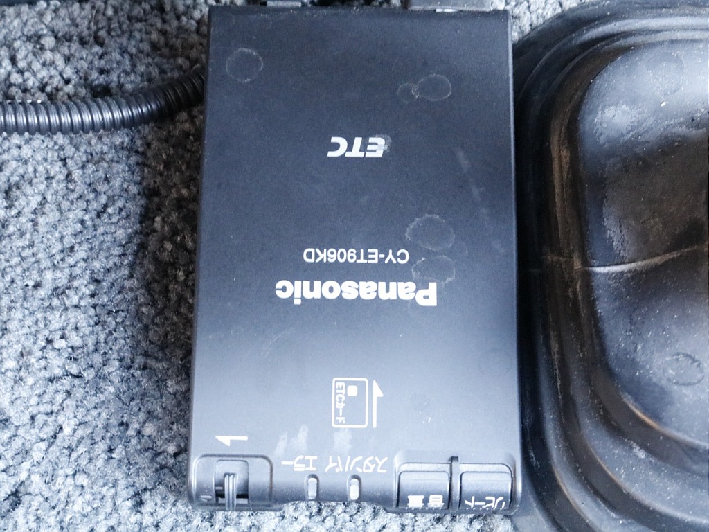 ETC機能付きなので高速道路の乗り降りも楽々◎