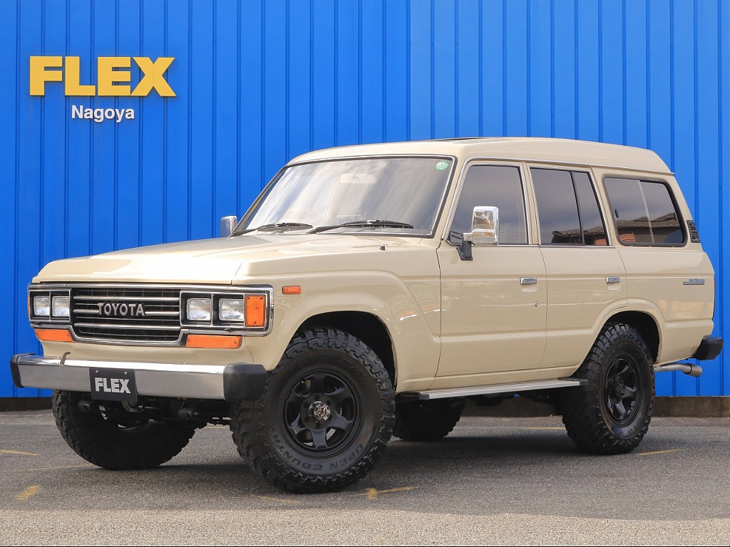 平成1年式　ランクル62G　後期型4000CCガソリンエンジン　日本全国登録可能NoxPM適合　ハイルーフ　名古屋店お得意ランクル60の入庫です！！