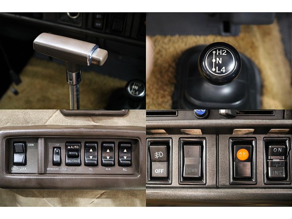 内装の細々した箇所も綺麗な状態を保っています。