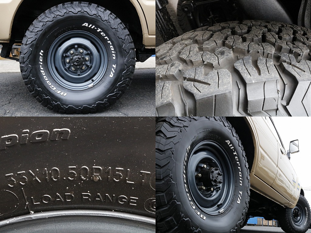 BFグットリッチタイヤT/A(33/10.50R15)となります！