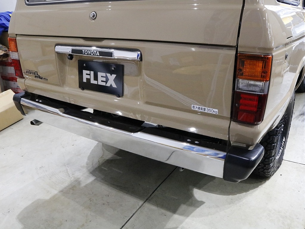 リアバンパー！