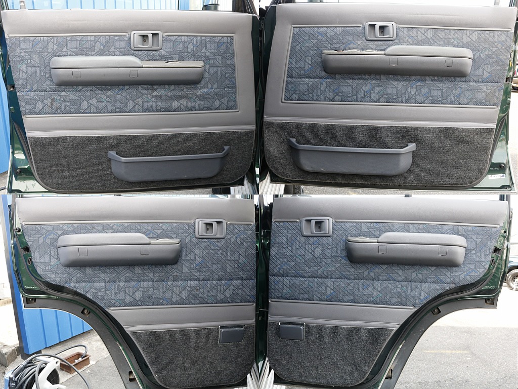 汚れや使用感が目立ちやすい内張りですが、状態も良いです。