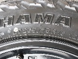 タイヤはYOKOHAMA GEOLANDAR G003（265/75R16）です