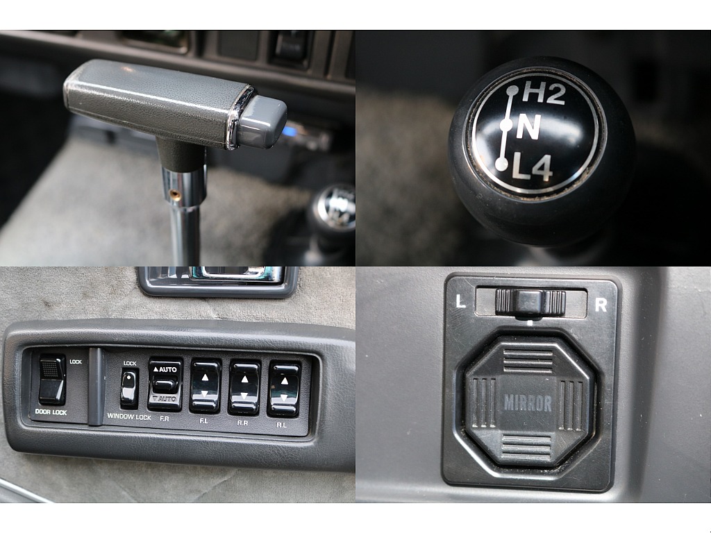 触る機会が多いシフトレバーの状態が良いのも嬉しいポイントですね♪