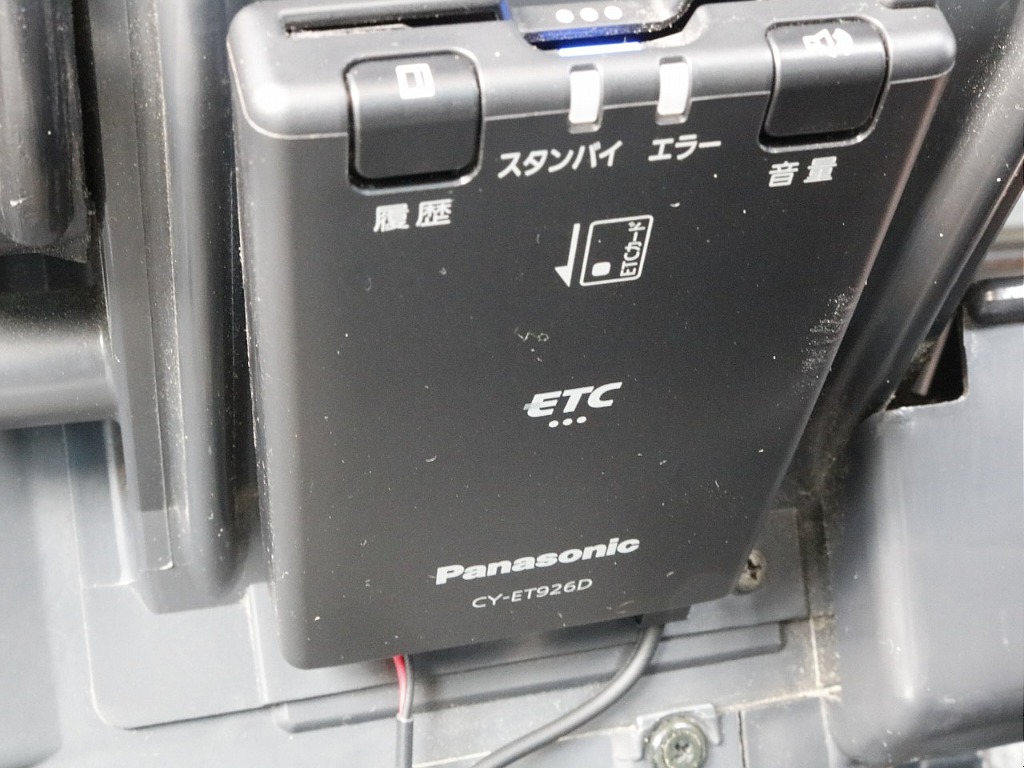 ETC付いてます！高速の乗り降りがスムーズに♪スマートインターも利用でき、安心ですね！