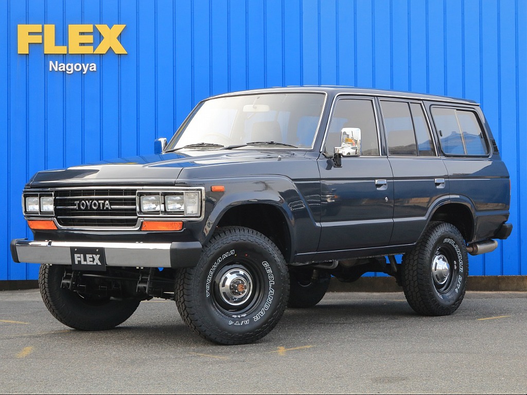 平成元年式　ランクル60　4.0 VX ハイルーフ 4WD NEW：ライノーオールペイント　走行18.8万キロ　DEANクロスカントリーAW　オリジナルパッケージ車のご紹介です！