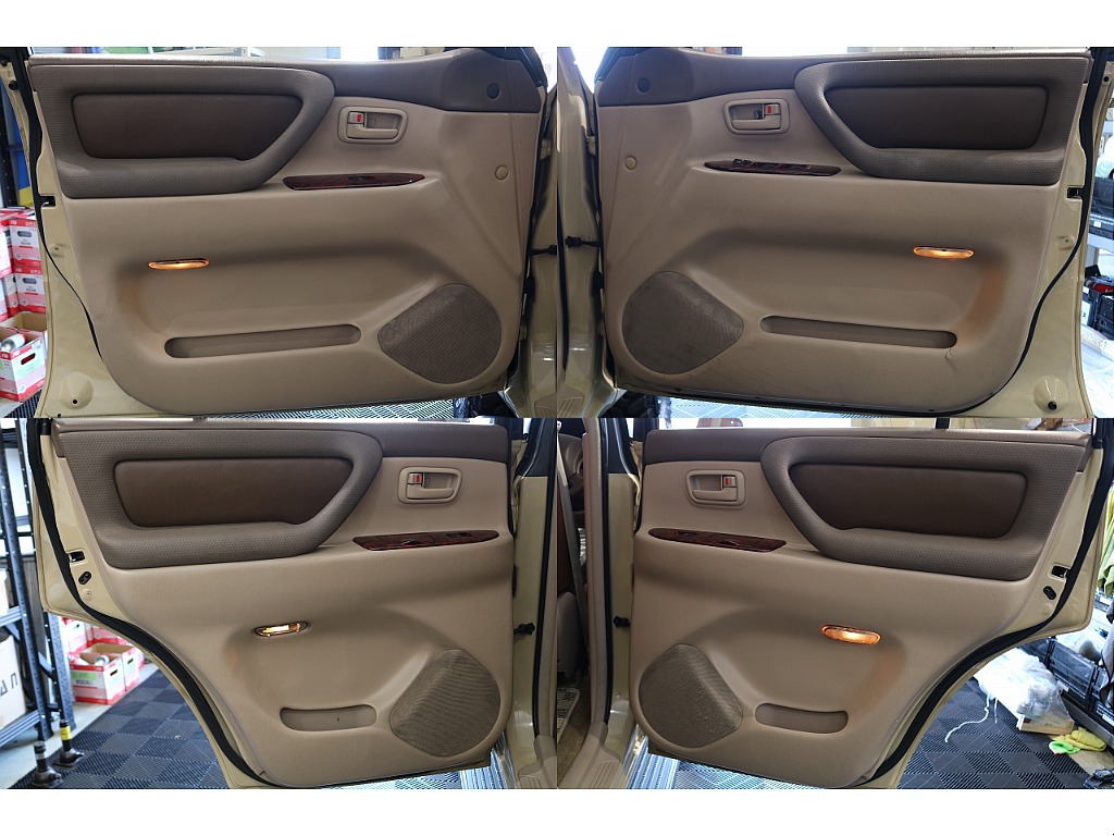 内張りは大きな汚れもなく状態も良いです。