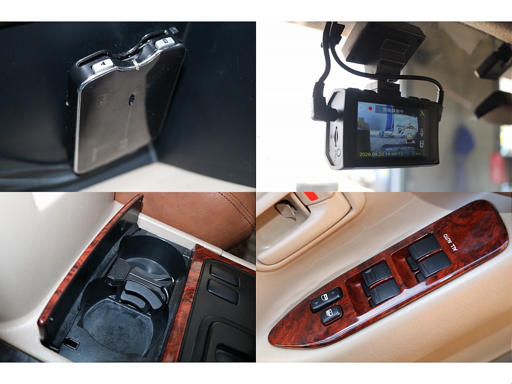 ドライブレコーダー・ETC機能付きで高速道路の乗り降りも楽々◎