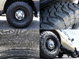 タイヤはDEANクロスカントリーAW×TOYO OPEN COUNTRY （255/85R16）)となります。