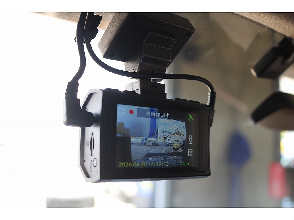 安心のドライブレコーダー！